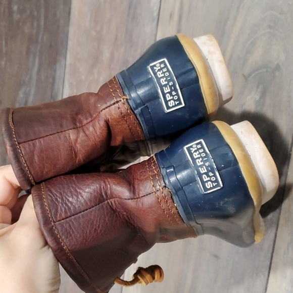 Sperry Saltwater Women Waterproof Ankle Boots sz 7 shoes - Picture 4 of 11